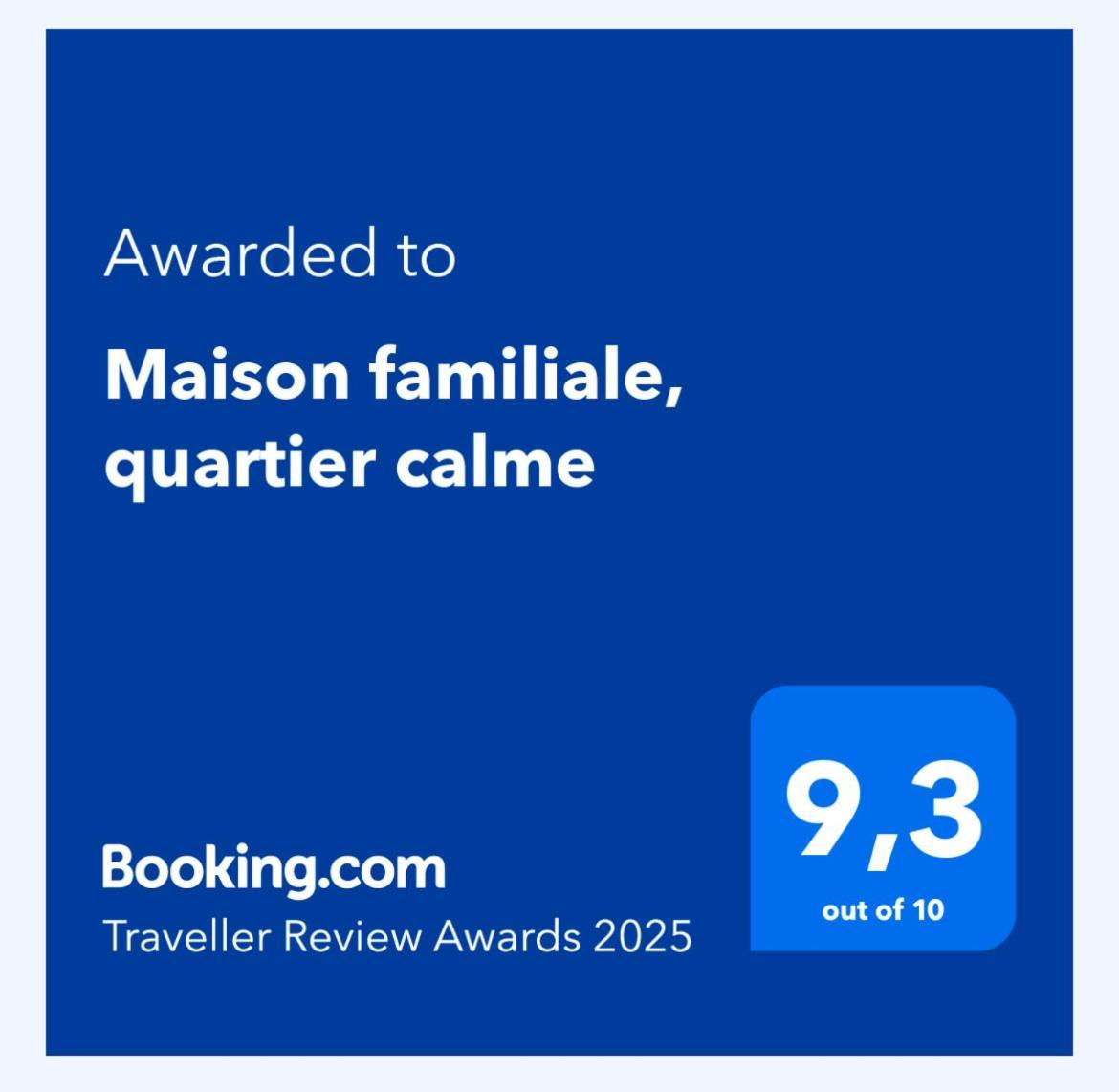 Maison Familiale, Quartier Calme 르망 외부 사진